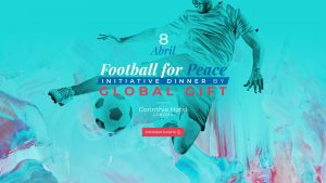 Footbal for Peace initiative dinner by Global Gift