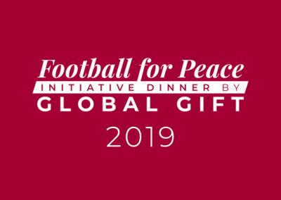 Football for Peace initiative dinner by Global Gift